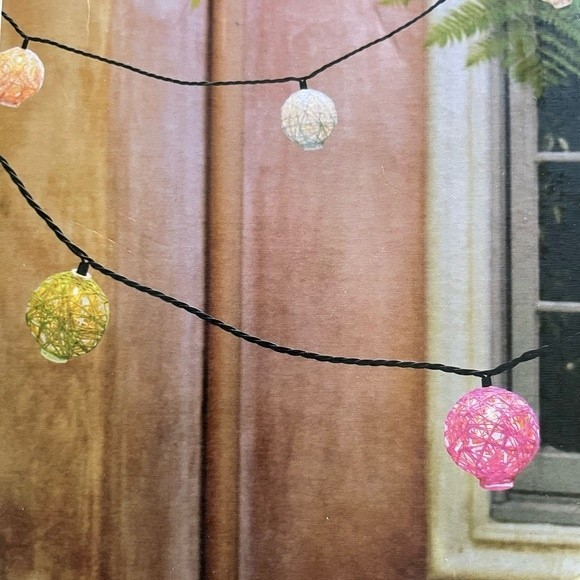 Opalhouse Holiday Opalhouse Boho Colorful String Ball Lights Poshmark